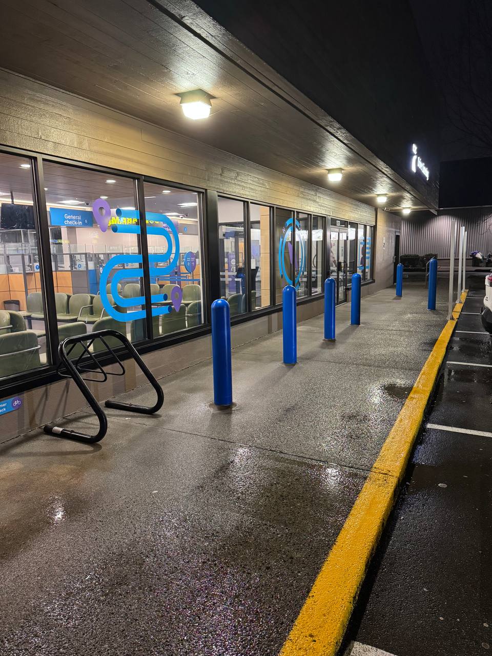 After exterior cleaning — pristine siding on West Vancouver home